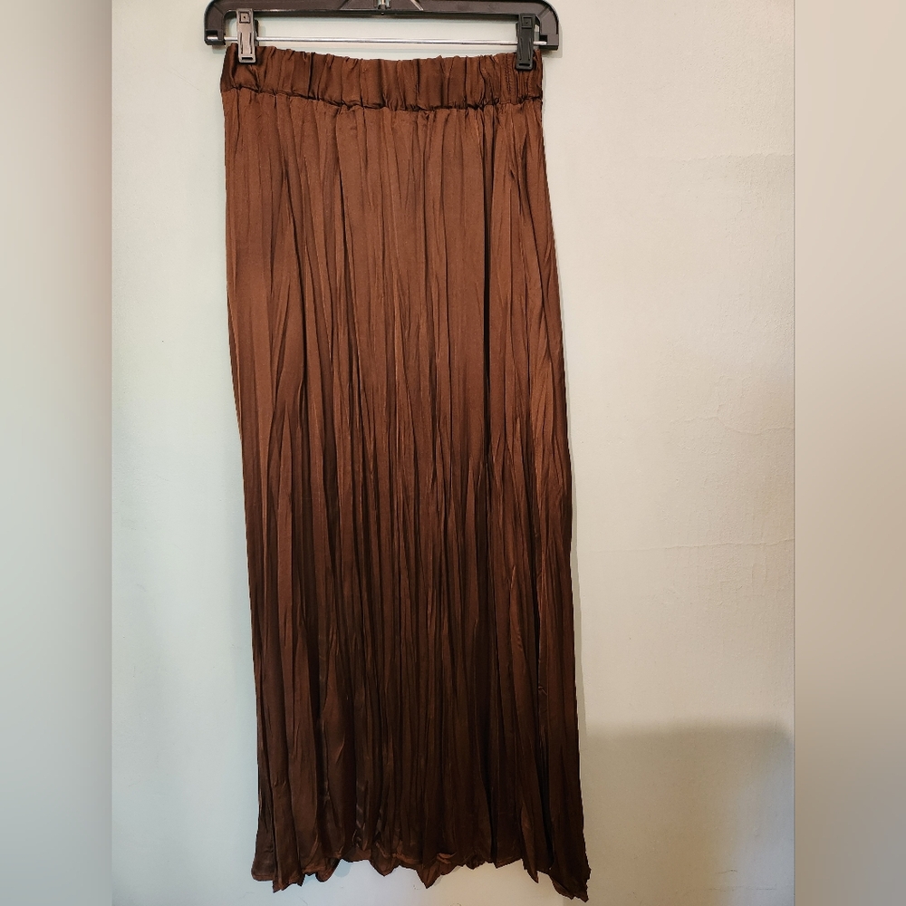 Zara Chocolate Brown Maxi Skirt
